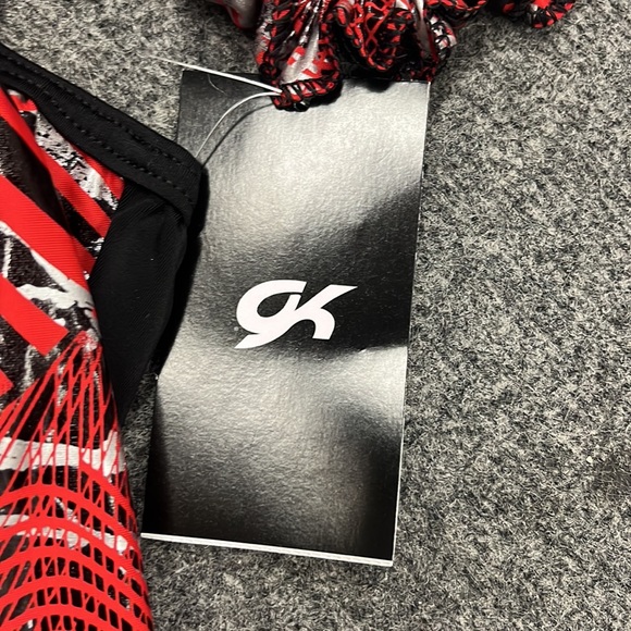 NWT Urban Zebra Workout Leotard Style #E4594 includes matching Scrunchie - Picture 7 of 10